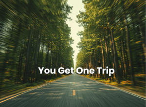YOU GET ONE TRIP