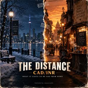 THE DISTANCE (CAD/INR) | WHAT IT COSTS TO BE FAR FROM HOME