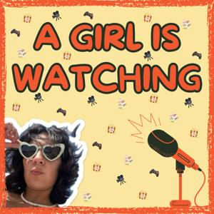 A girl is watching