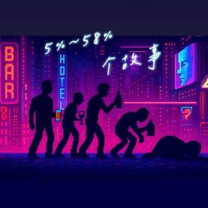 5%~58%个故事