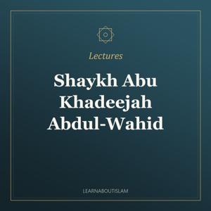 Individual Lectures – Shaykh Abu Khadeejah Abdul-Wahid