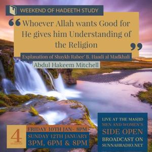 Whoever Allāh Wants Good For – Ustādh Abdul Hakeem Mitchell