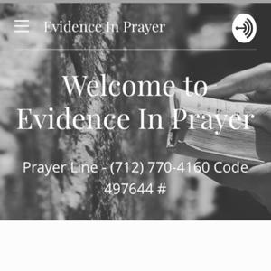 Evidence In Prayer Ministry