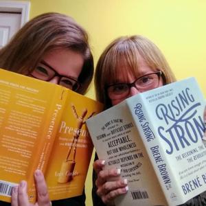 Shelf Help with Tracy and Amanda