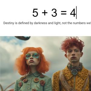 5 + 3 = 4