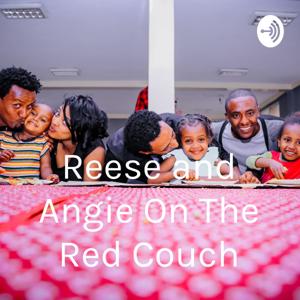 Reese and Angie On The Red Couch