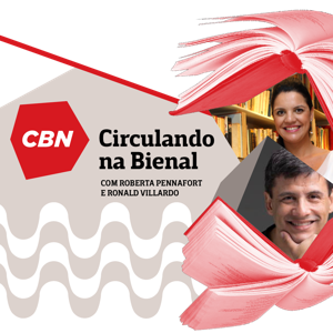 CBN Circulando na Bienal - Ronald Villardo e Roberta Pennafort