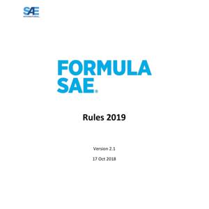 FSAE 2018-2019 Rules