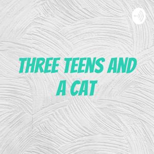 Three Teens and a Cat