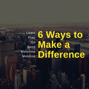 6 Ways To Make A Difference