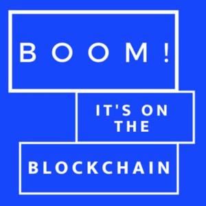 Boom, it's on the Blockchain