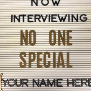 No One Special