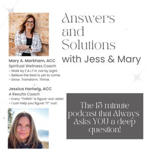 Answers and Solutions with Jess and Mary