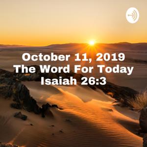 The Word For Today - September 24, 2019