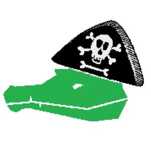 Crocodile as Pirate