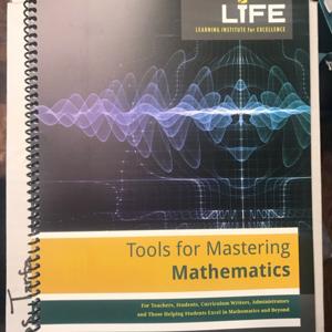 Tools For Mastering Mathematics