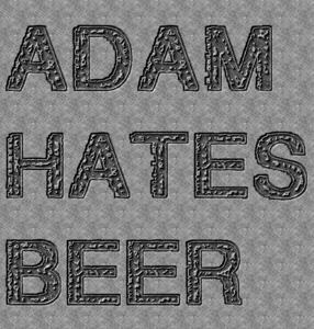 Adam Hates Beer