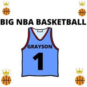 Big NBA Basketball by grayson
