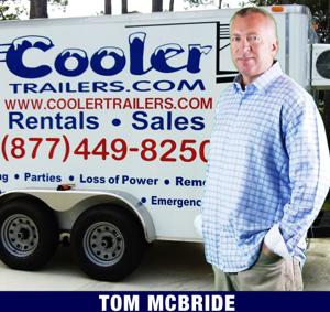 Cooler Trailers Superior Design- Small refrigerated trailers