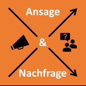 Ansage & Nachfrage