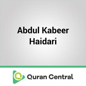 Abdul Kabeer Haidari