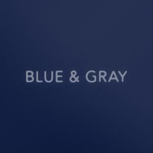 Blue and Gray