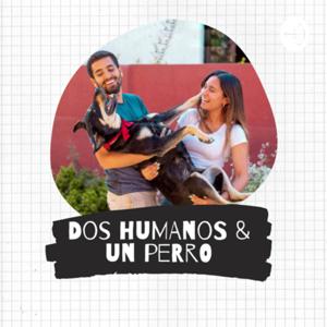 Dos humanos y un perro