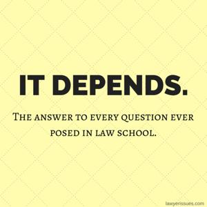 It Depends
