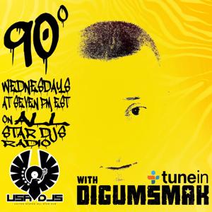 90 Degrees on All Star Djs Radio