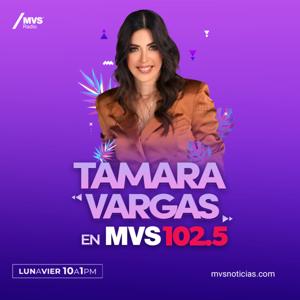 Tamara Vargas en  MVS 102.5