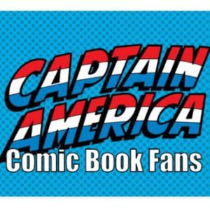 Captain America Comic Book Fans by Rick Verbanas