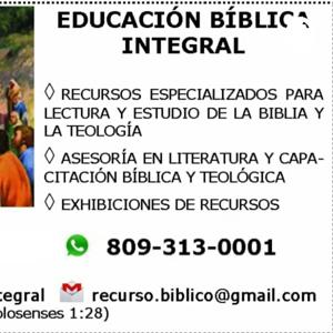 Educación Bíblica Integral