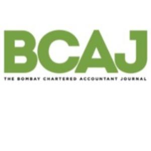 BCAJ - A monthly professional journal by Bombay Chartered Accountants' Society