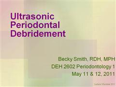 DEH2602 Periodontology 1 - Smith