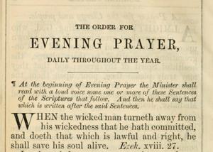 Daily Prayer (BCP 1662)