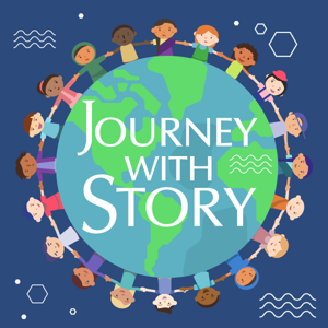 Journey with Story -  A Storytelling Podcast for Kids by Kathleen Pelley. audio story podcaster, children's author
