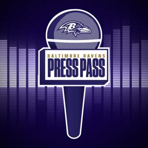 Ravens Press Pass by Baltimore Ravens