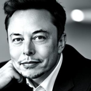 Elon Musk Thinking by Jonax Algarme Jr
