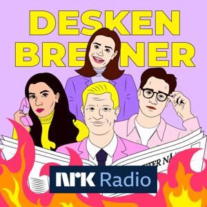 Desken brenner by NRK
