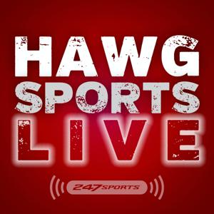 HawgSports Live: An Arkansas Razorbacks Podcast by 247Sports, Arkansas, Arkansas Razorbacks, Arkansas football, Arkansas athletics, Football, College Football