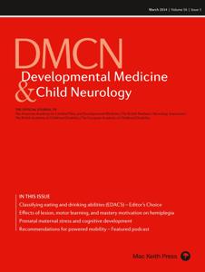 DMCN Discussion: ‘Practice considerations for the introduction and use of power mobility for children’