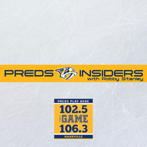 Preds Insiders by 102.5 The Game