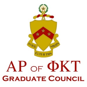 Alpha Rho of Phi Kappa Tau Graduate Council by The Alumni of Alpha Rho of Phi Kappa Tau